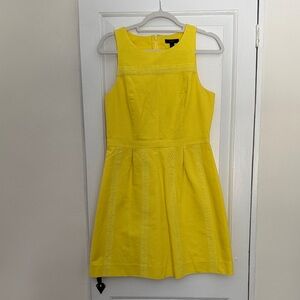 J. Crew Sunny Yellow Sleeveless Dress